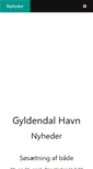 Mobile Screenshot of gyldendalhavn.dk
